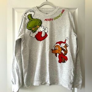 Grinch crew neck sweatshirt